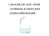 初中物理新滬科版八年級(jí)全冊(cè)第三章微專(zhuān)題五 光的折射作圖作業(yè)課件2024秋