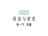 初中物理新沪科版八年级全册第五章第一节 质量作业课件2024秋