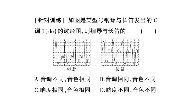 初中物理新沪科版八年级全册期末复习（二） 声的世界作业课件（2024秋）第4页