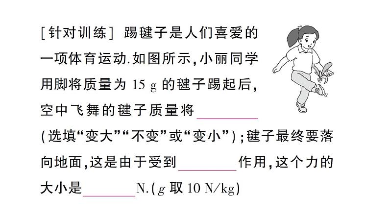 初中物理新沪科版八年级全册期末复习（六） 熟悉而陌生的力作业课件（2024秋）第7页