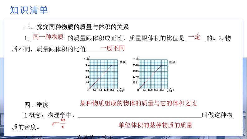 考点串讲04 第6章 质量与密度试题-2024-2025学年八年级上册物理期末考点突破（人教版）课件PPT第7页