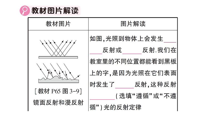 初中物理新沪科版八年级全册第三章 光的世界复习训练作业课件（2024秋）第4页