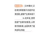 初中物理新北师大版八年级上册第三章第四节 声波的应用作业课件2024秋