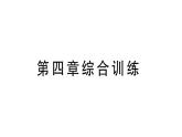 初中物理新滬科版八年級(jí)全冊(cè)第四章 神奇的透鏡綜合訓(xùn)練課堂作業(yè)課件2024秋
