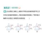 初中物理新教科版八年級上冊第四章第八節(jié) 走進(jìn)彩色世界作業(yè)課件2024秋