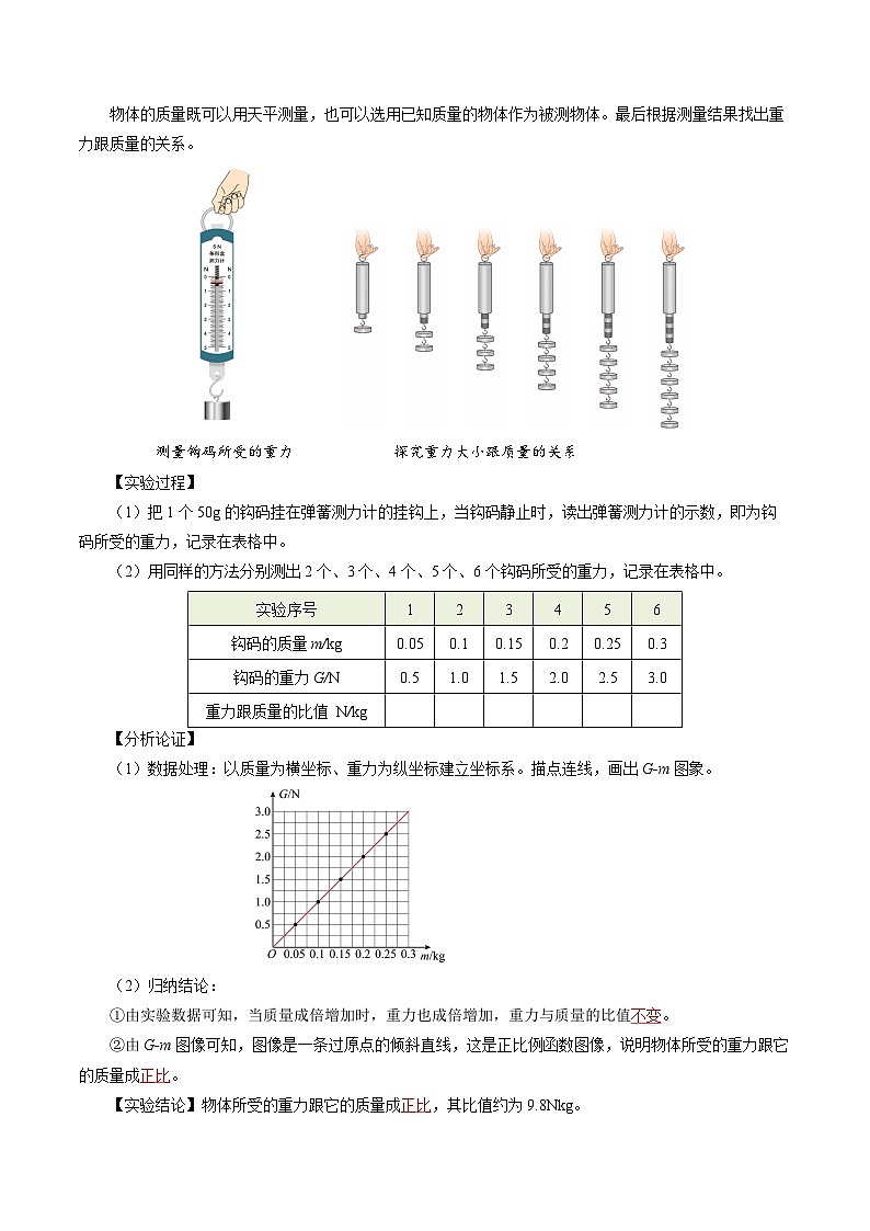 7.3 重力（导学案）【教师版】第3页