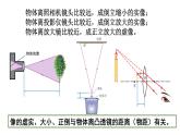 初中物理新人教版八年级上册第五章第三节 凸透镜成像的规律教学课件2024秋