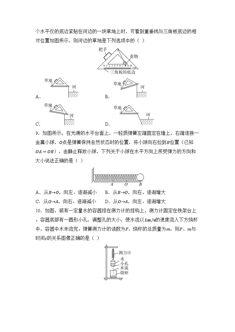 第七章 力 章节测试（试卷）-2024-2025学年人教版（2024）物理八年级下册第3页