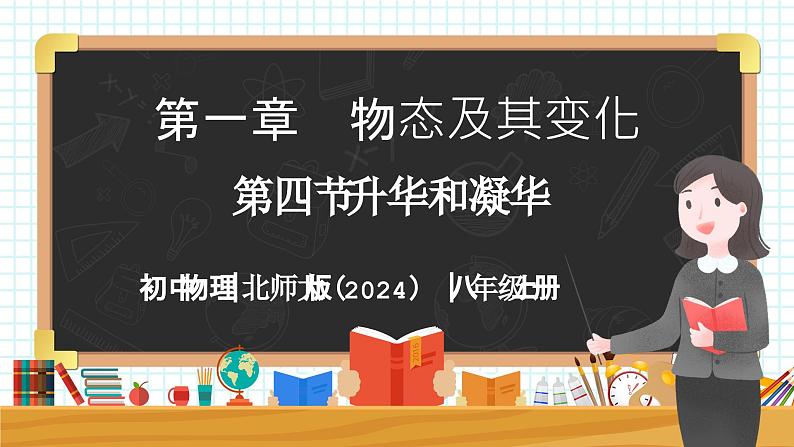 1.4 升华和凝华-初中物理八年级上册 同步教学课件（北师大版2024）第1页