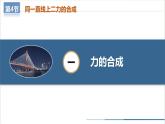【人教版】八下物理  8.4 同一直线上二力的合成（课件+导学案+教学设计+同步练习+内嵌视频）