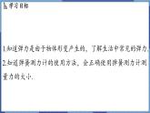 教科版（2024）物理八年级下册--7.3 弹力 弹簧测力计（课件）
