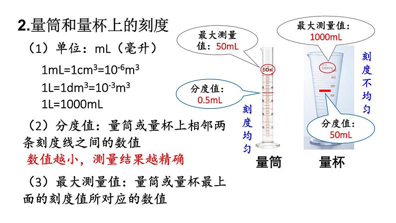 初中物理新沪科版八年级全册第五章第四节 测量：固体和液体的密度教学课件2024秋第5页