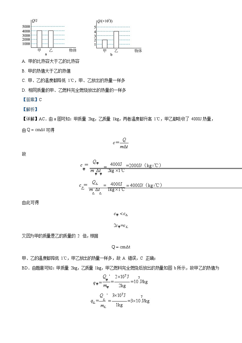 广东省广州中学2022－2023学年九年级上学期期末线上物理测试 （答案）第3页