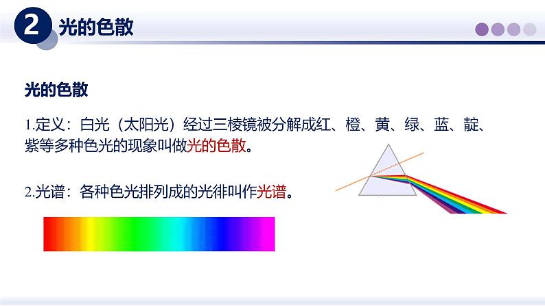 【教科版】八上物理  4.8走进彩色世界（课件）第4页