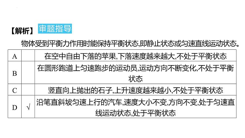 8.2 二力平衡课件- 2024-2025学年人教版物理八年级下册第3页