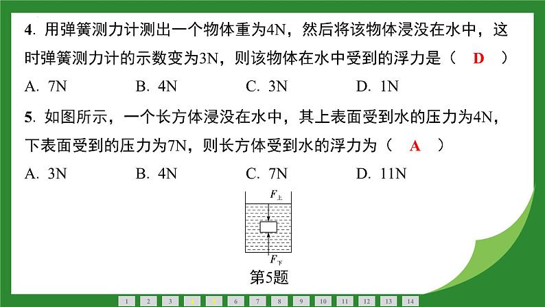 10.1 浮力  课件  2024-2025学年人教版物理八年级下册第5页