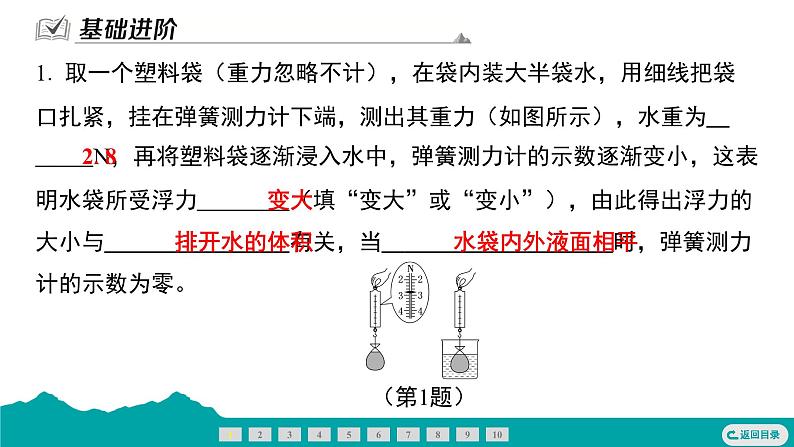 10.2阿基米德原理 课件  2024-2025学年人教版物理八年级下册第2页