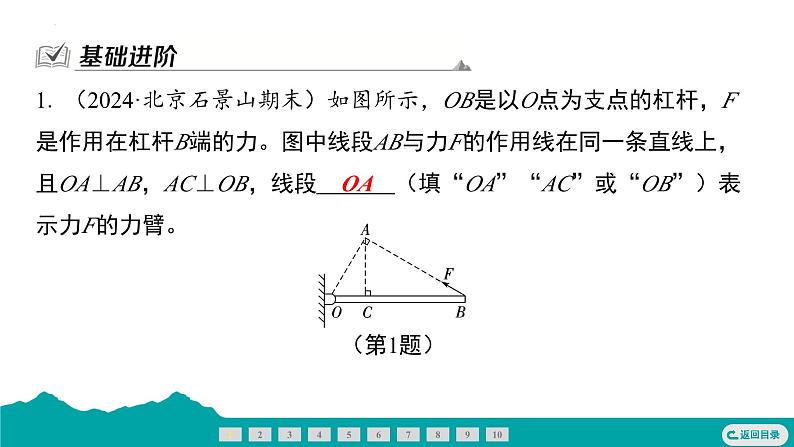 12.1杠杆 课件  2024-2025学年人教版物理八年级下册第2页