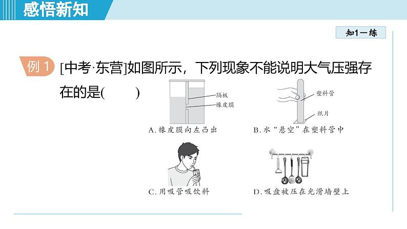 北师大版（2024）八年级物理下册课件 8.4大气压强第7页