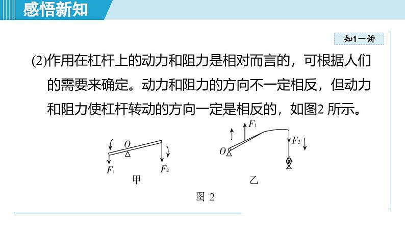 北师大版（2024）八年级物理下册课件 9.1杠杆第7页