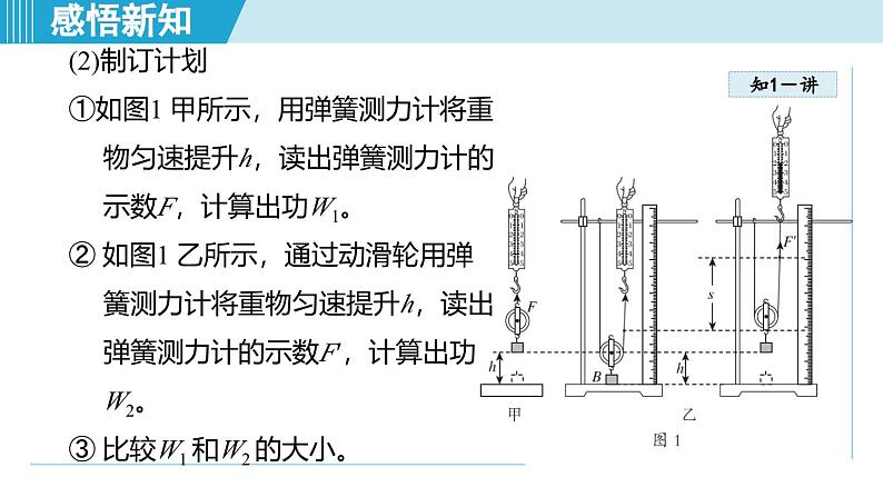 北师大版（2024）八年级物理下册课件 9.5探究使用机械是否省功第4页