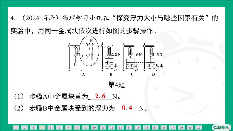 期末复习专题 专题（五）　浮　力  课件2024-2025学年 苏科版（2025）物理八年级下册第5页