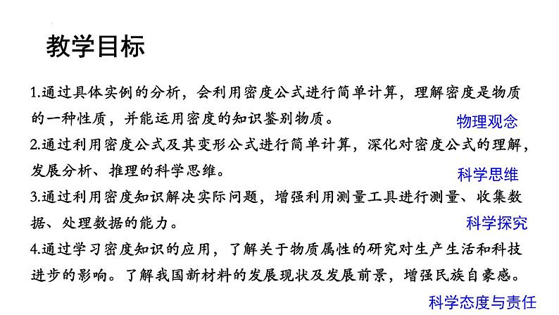 6.4  密度的应用  教学辅导 课件 --2024-2025学年人教版(2024)八年级物理上册第2页