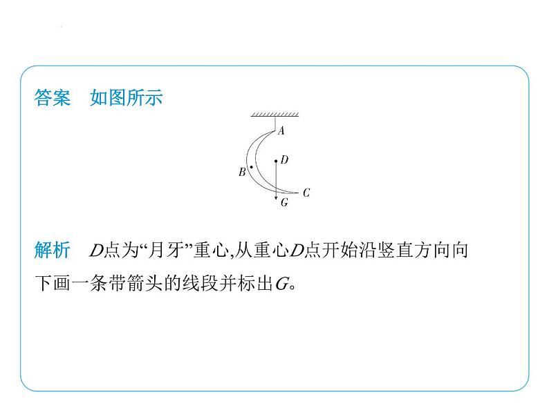 专项素养综合全练(一)　力的示意图课件- 2024-2025学年苏科版物理八年级下册第5页