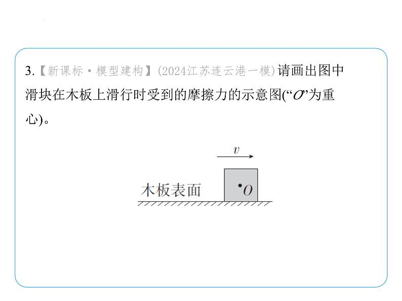 专项素养综合全练(一)　力的示意图课件- 2024-2025学年苏科版物理八年级下册第6页