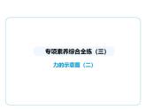 专项素养综合全练(三)　力的示意图(二)课件-- 2024-2025学年苏科版物理八年级下册
