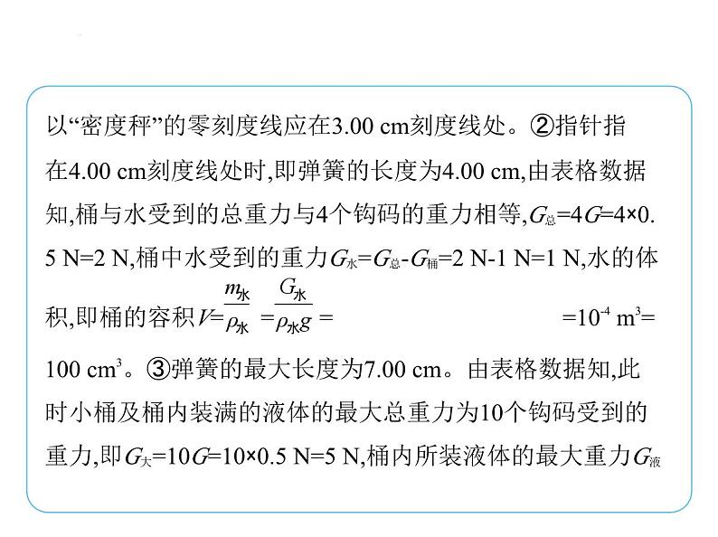 重点实验综合全练(二)　力学探究实验(一)课件- 2024-2025学年苏科版物理八年级下册第7页