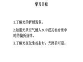 初中物理新人教版八年級(jí)上冊(cè)第四章第四節(jié)第一課時(shí) 光的折射現(xiàn)象及規(guī)律教學(xué)課件2024秋