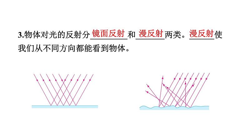 初中物理新教科版八年级上册第四章 光的世界复习题教学课件2024秋第4页