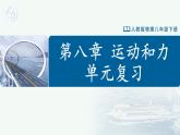 【人教版】八下物理  第八章 运动和力 单元复习（课件+单元知识清单+测试卷）