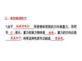 初中物理新滬科版八年級(jí)全冊(cè)第六章 熟悉而陌生的力練習(xí)教學(xué)課件2024秋