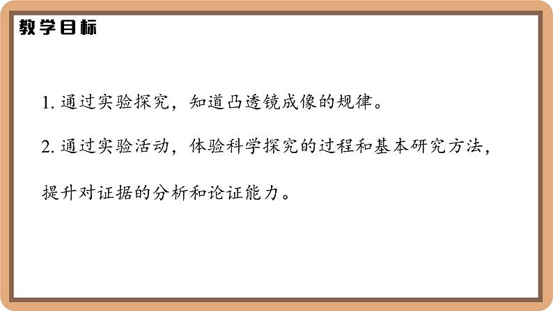 5.2 探究凸透镜成像的规律-初中物理八年级上册 同步教学课件（北师大版2024）第2页