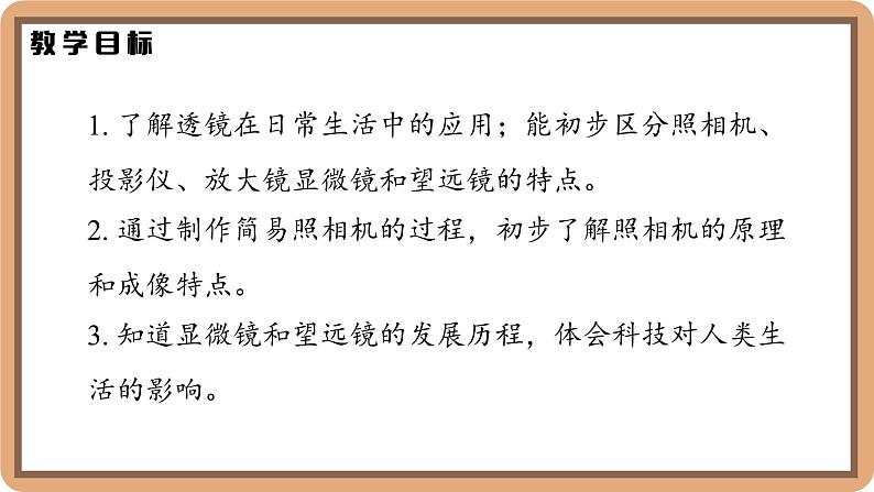 5.3 生活中的透镜-初中物理八年级上册 同步教学课件（北师大版2024）第2页