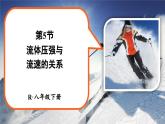 人教版（2024）物理八年級下冊--9.5 流體壓強與流速的關(guān)系（課件）