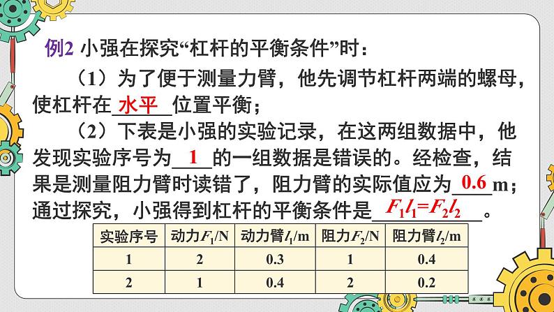 人教版（2024）物理八年级下册--第十二章 简单机械 整理与复习（课件）第6页