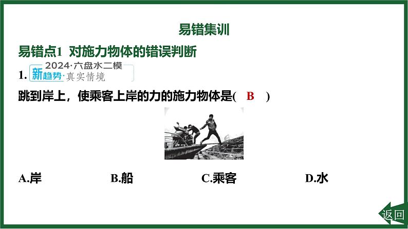 第七章 力全章热门考点整合专训课件-（2024版）人教版物理八年级下学期第3页