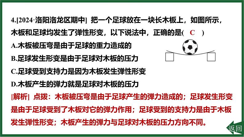 第七章 力全章热门考点整合专训课件-（2024版）人教版物理八年级下学期第6页