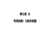 专项突破1 力的示意图课件-（2024版）人教版物理八年级下学期