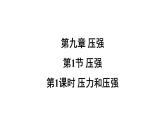 9.1.1 壓力和壓強(qiáng)課件-（2024版）人教版物理八年級(jí)下學(xué)期
