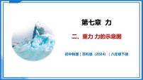 初中物理苏科版（2024）八年级下册（2024）二、重力 力的示意图优质教学课件ppt