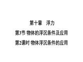 10.3.2物体浮沉条件的应用课件-（2024版）人教版物理八年级下学期