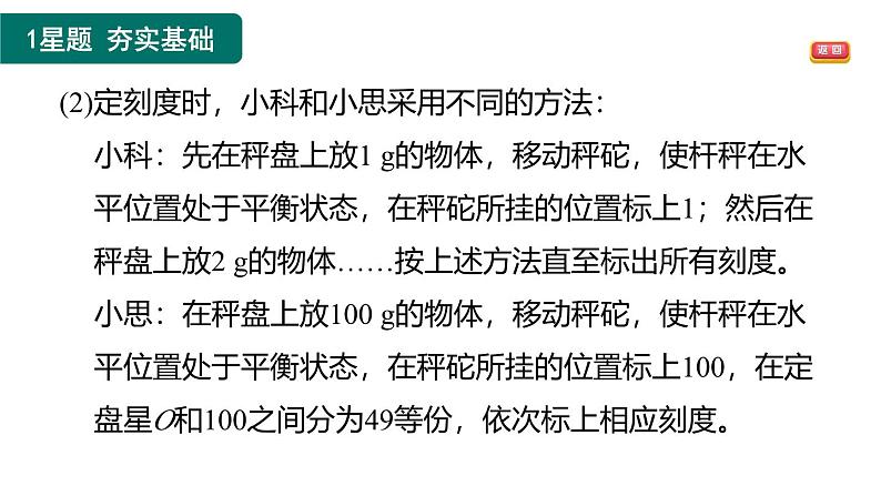 12.2 跨学科实践：制作简易杆秤课件---人教版物理八年级下学期第8页