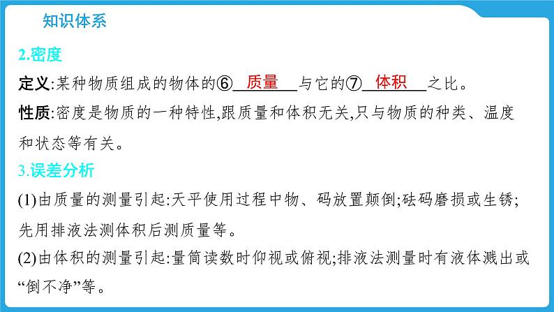 第七章  质量与密度（课件）-2025年中考物理一轮复习课件第8页