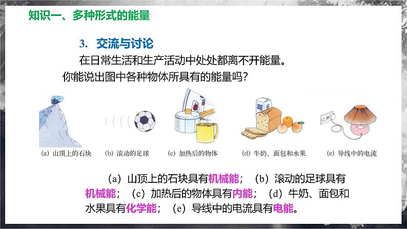 20.1 能量的转化与守恒（教学课件） 第8页