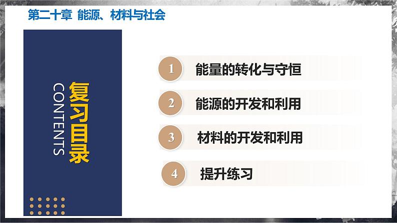 第二十章 能源、材料与社会（单元复习课件） 第2页