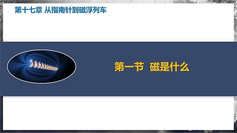 第十七章 从指南针到磁浮列车（单元复习课件） 第4页